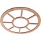 Ekena Millwork Grace Wood Fretwork Pierced Ceiling Medallion, Cherry, 18"OD x 6 1/2"ID x 3/8"T CMWP18X0375GRCH - alternate 2